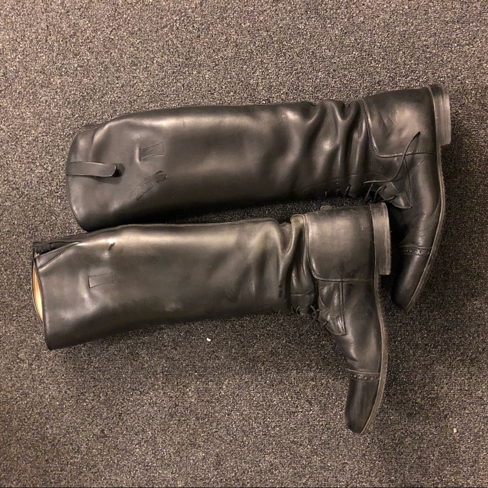 Der dau custom pull on field boots